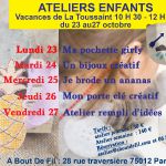 Atelier couture enfant La Toussaint