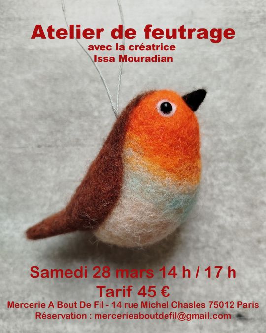Atelier feutrage