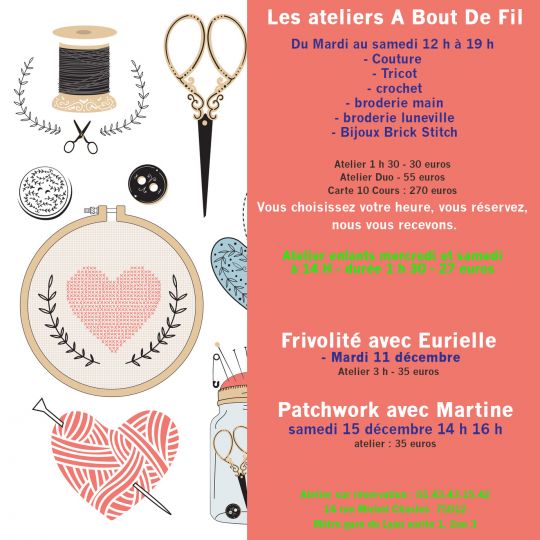 Atelier decembre 2018