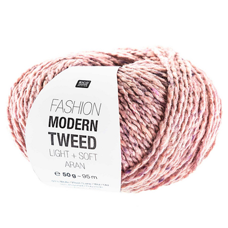 Modern tweed rose
