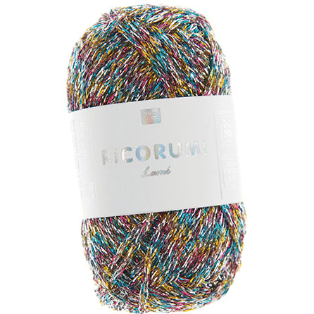 Créative ricorumi lamé multicolore