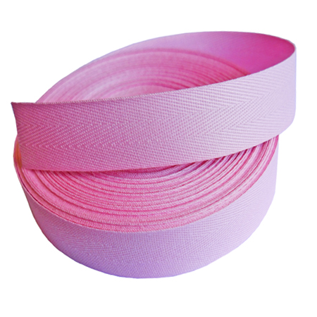 Mercerie en ligne : ruban brodé rose sequins 1,5cm - Mercerine