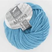 Mérina bleu céleste