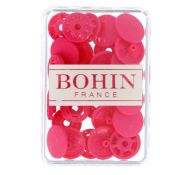 Boutons pressions magiques fuchsia