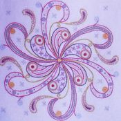 Broderie mandala n° 4