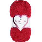 Chenillove rouge foncé