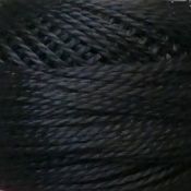 Coton perlé noir