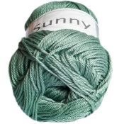 Coton sunny gris vert