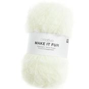 Créative make it fur blanc