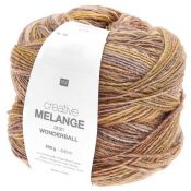 Créative mélange aran wonderball orange