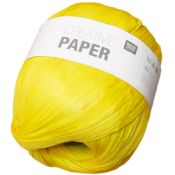 Raphia papier jaune