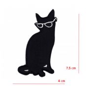 Ecusson  chat noir