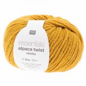 Essentials alpaga twist mooutarde