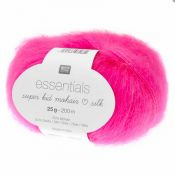 Essentials super kid mohair loves silk rose fluo