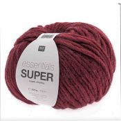 Essentials super super chunky bordeaux