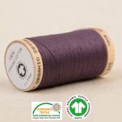 Fil couture coton bio violet