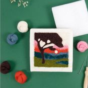 kit à feutrer paysage