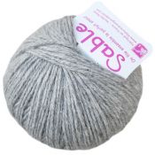 Sable chiné gris