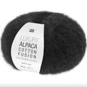 luxury alpaga cotton fusion noir