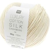 Luxu cotton silk cashemere crème