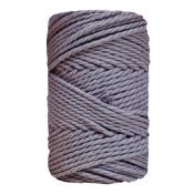 Macramé gris foncé