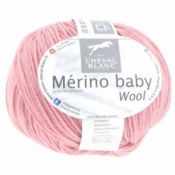 Mérino baby rose