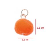 mini pompon orange