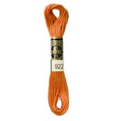 Mouliné 25 orange 922