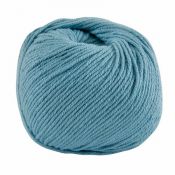 Coton natura medium bleu 77