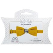 Noeud papillon jaune