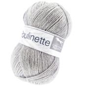 Laine poulinette gris