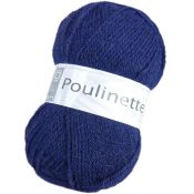 Laine poulinette marine