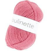 Laine poulinette rose