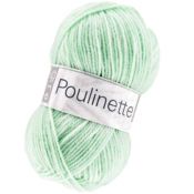 Laine poulinette vert