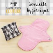 serviette hygiénique lavable