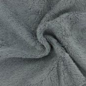 Tissu éponge gris
