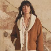 Tissu fausse fourrure suédine