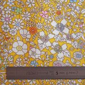 Tissu Liberty june meadow jaune