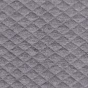 Tissu matelassé gris