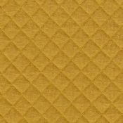 Tissu matelassé jaune