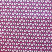 Tissu motif prune