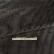Tissu velours noir