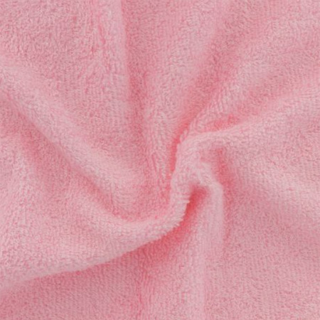 Tissu éponge rose