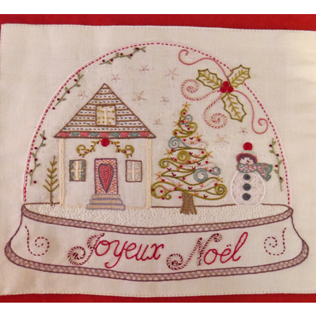 Broderie de noël