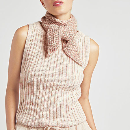 Luxury cotton silk cashemere