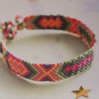 Bracelet brésilien et macramé