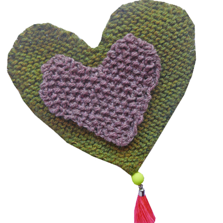 Coeur tricot