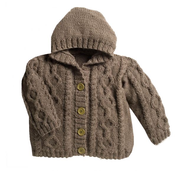 modele tricot gilet a capuche garcon gratuit