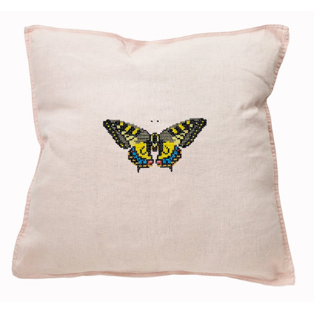 Broderie papillon