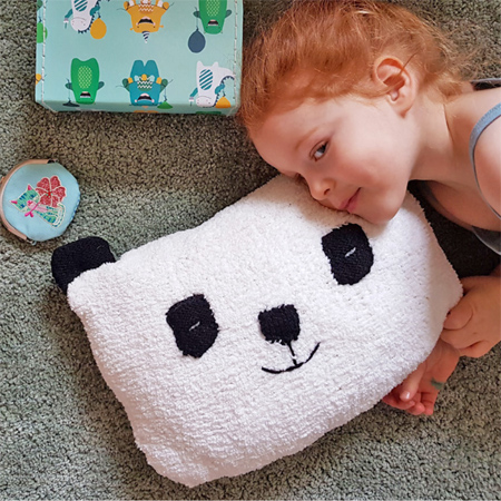 Coussin panda